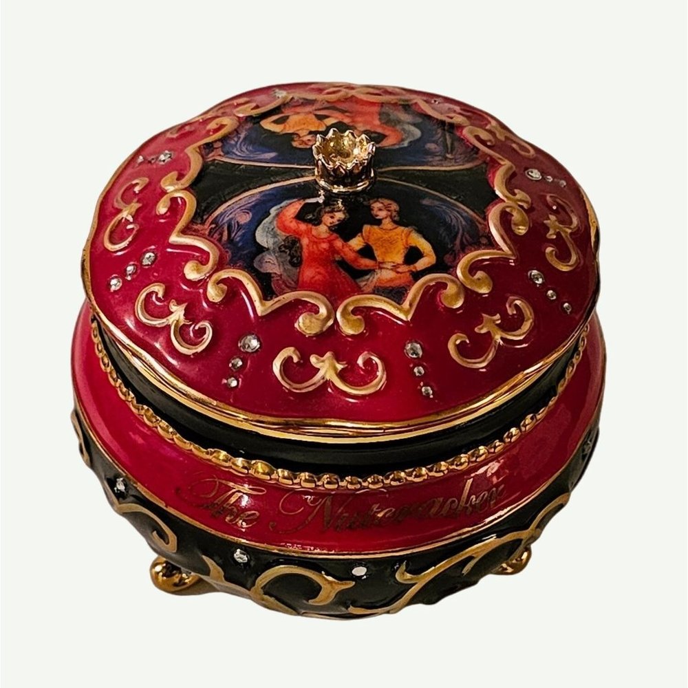 Bradford Exchange Clara and The Nutcracker Dance of Sugar Plum Fairy Music Box - Picture 3 of 12